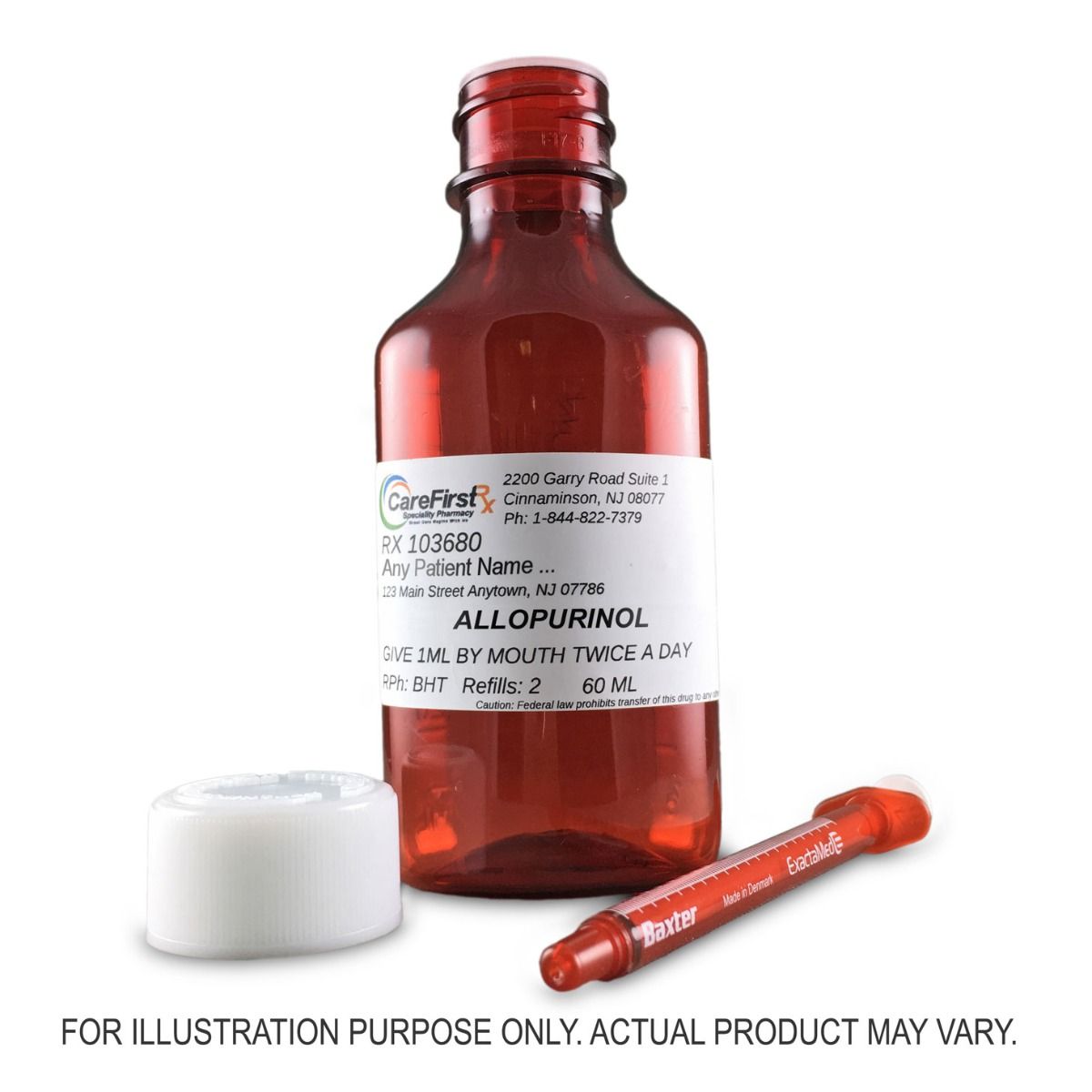 Allopurinol Suspension Compounded