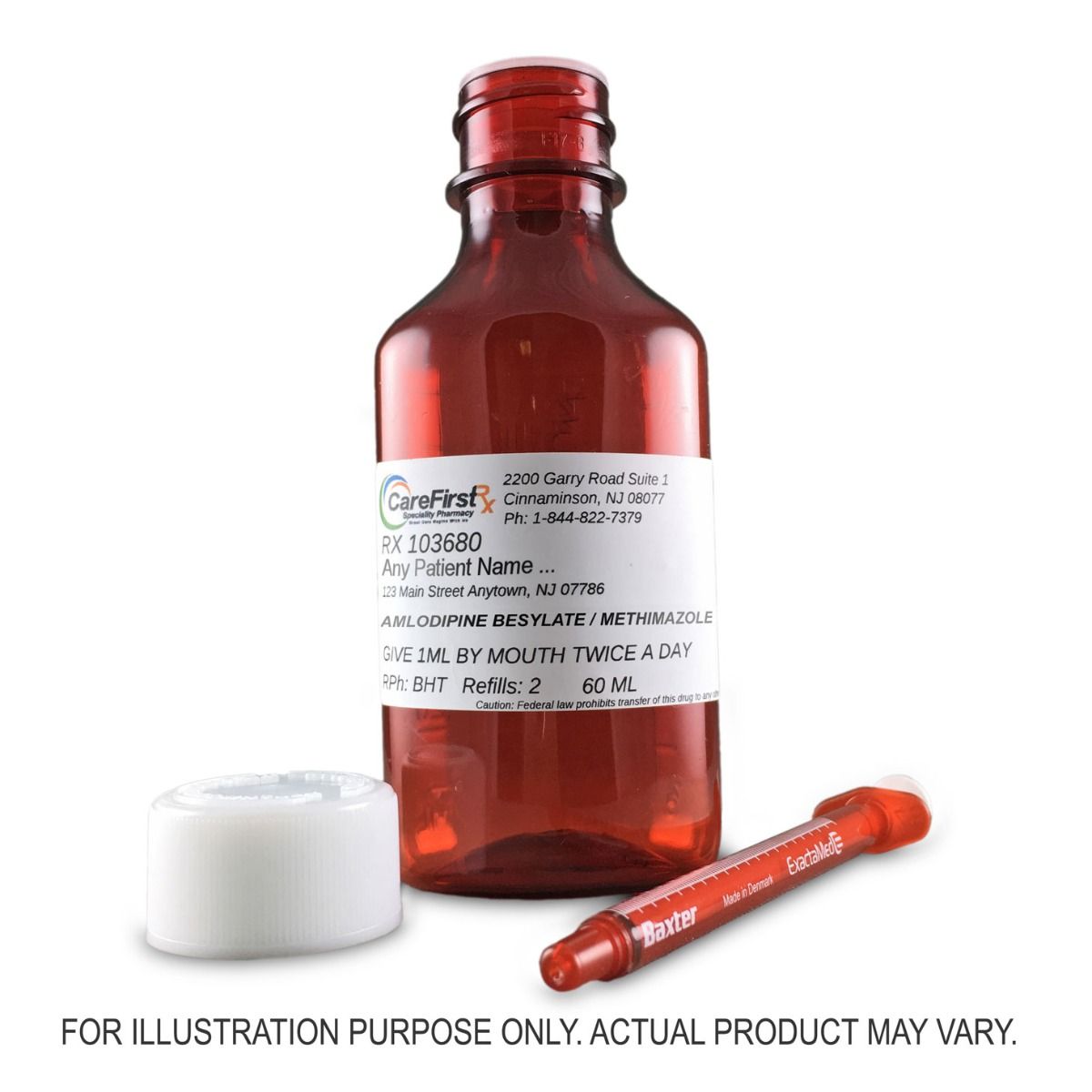 Amlodipine / Methimazole Compounded
