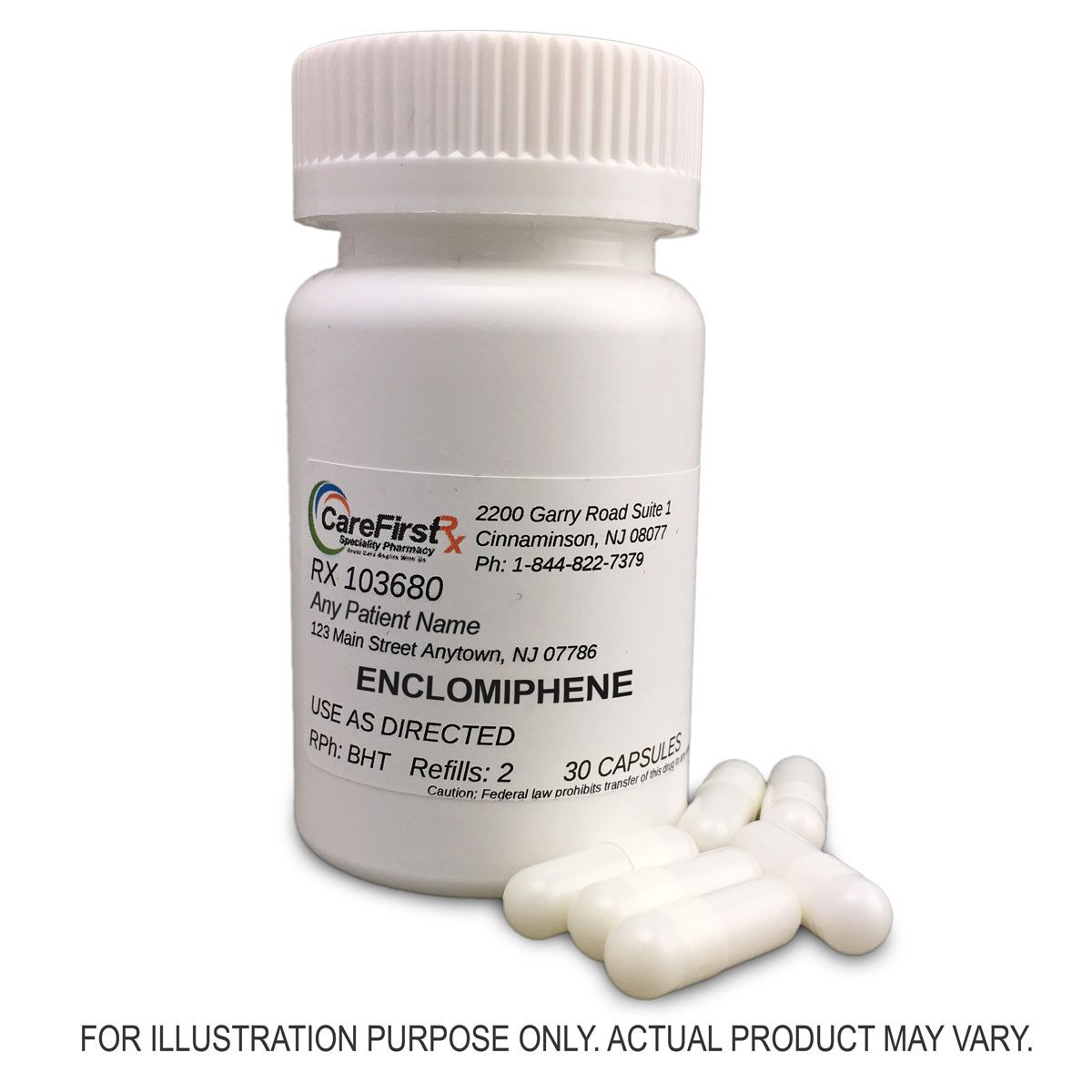 Enclomiphene Capsules Compounded