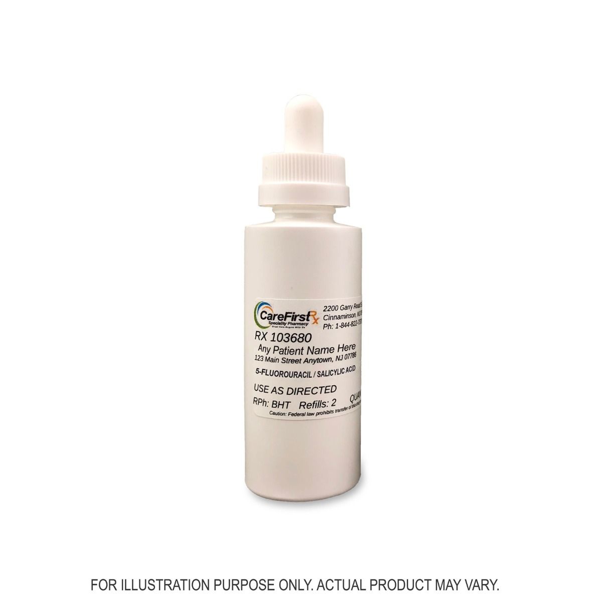 5-Fluorouracil / Salicylic Acid Solution Compounded