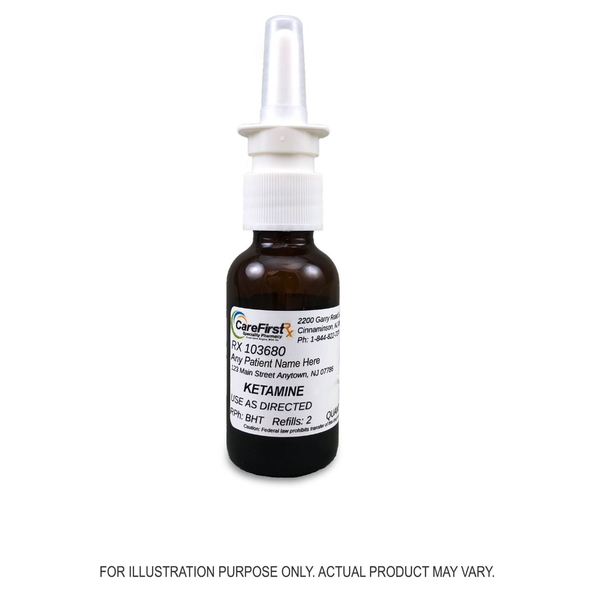 Ketamine Nasal Spray Compounded