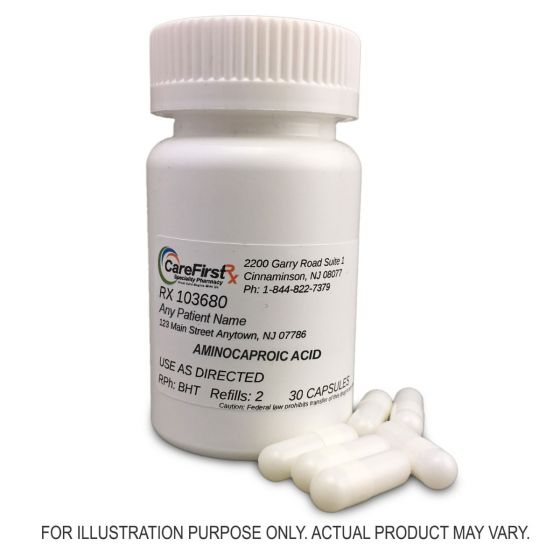 Aminocaproic Acid Capsules Compounded