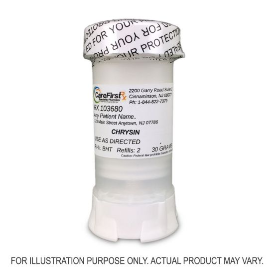 Chrysin Cream Compounded