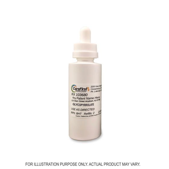 Glycopyrrolate Topical Liquid Compounded