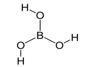 Structure of Boric Acid